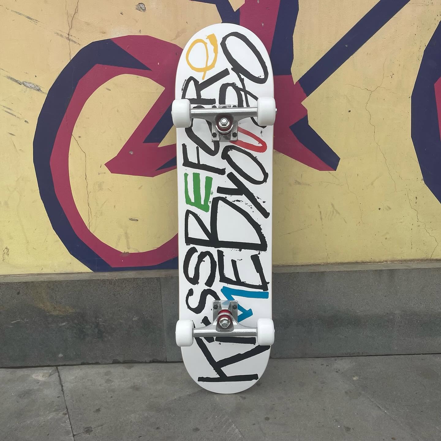 Full Kiss Me Before You Go skateboard