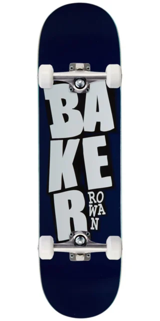 Baker Rowan Complete Stacked Name Blue B2 8.25