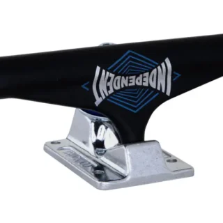 139 Stage 11 Forged Hollow Vertigo Span Black Silver Standard Trucks Independent