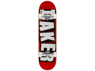 Baker Skateboard  Brand Logo Complete Skateboard Red/Black 8.25